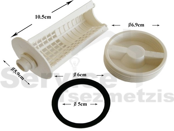 Gallery image 1 of ΦΙΛΤΡΟ ΠΛΥΝΤΗΡΙΟΥ ΡΟΥΧΩΝ ZANUSSI 50226134000