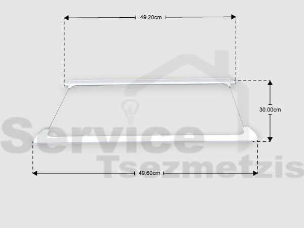 Gallery image 1 of ΓΝΗΣΙΟ ΡΑΦΙ ΓΥΑΛΙΝΟ ΨΥΓΕΙΟΥ BEKO 4659370100