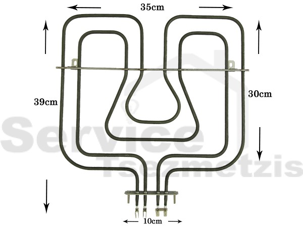 Gallery image 1 of ΑΝΤΙΣΤΑΣΗ ΚΟΥΖΙΝΑΣ ΑΝΩ ΜΕΡΟΣ AEG ZANUSSI 800+1650W 3570411037