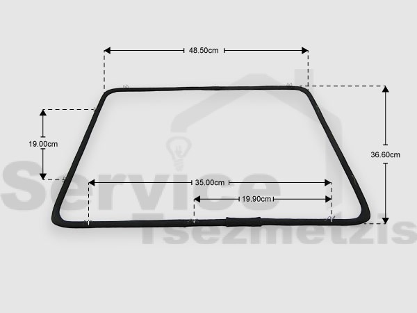 Gallery image 1 of ΓΝΗΣΙΑ ΦΛΑΝΤΖΑ ΠΟΡΤΑΣ ΦΟΥΡΝΟΥ BOSCH NEFF SIEMENS 11057406