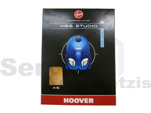 Gallery image 1 of ΣΑΚΟΥΛΑ ΣΚΟΥΠΑΣ HOOVER STUDIO H55 ORIGINAL SET 5 ΤΕΜ