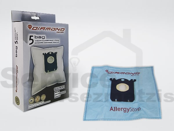 Gallery image 2 of ΣΑΚΟΥΛΑ ΣΚΟΥΠΑΣ PHILIPS S BAG ALLERGY STOP SET 5 ΤΕΜ + 2 ΦΙΛΤΡΑ