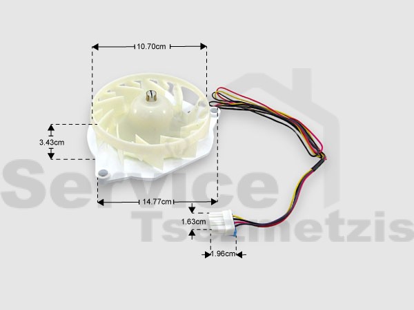 Gallery image 1 of ΓΝΗΣΙΟΣ ΑΝΕΜΙΣΤΗΡΑΣ ΨΥΓΕΙΟΥ LG EAU64824806