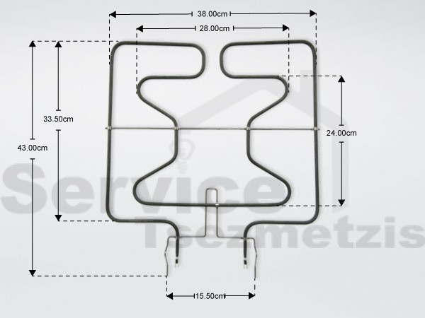 Gallery image 1 of ΑΝΤΙΣΤΑΣΗ ΚΟΥΖΙΝΑΣ SIEMENS BOSCH KATΩ ΜΕΡΟΣ 1300W 240V 00470763 00682466