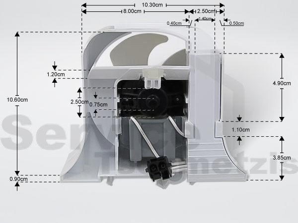 Gallery image 2 of ΑΝΕΜΙΣΤΗΡΑΣ ΣΥΝΤΗΡΗΣΗΣ ΨΥΓΕΙΟΥ WHIRLPOOL 481010595120