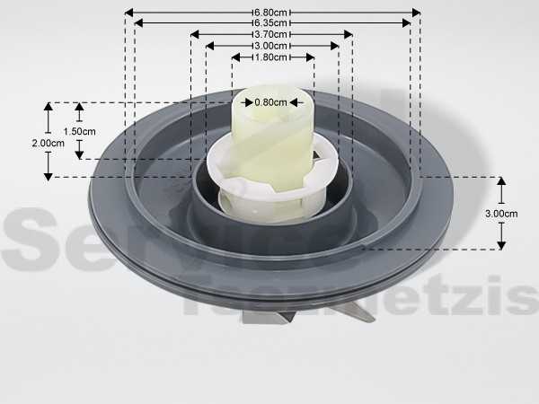 Gallery image 2 of ΜΑΧΑΙΡΙ ΜΠΛΕΝΤΕΡ KENWOOD KW716345