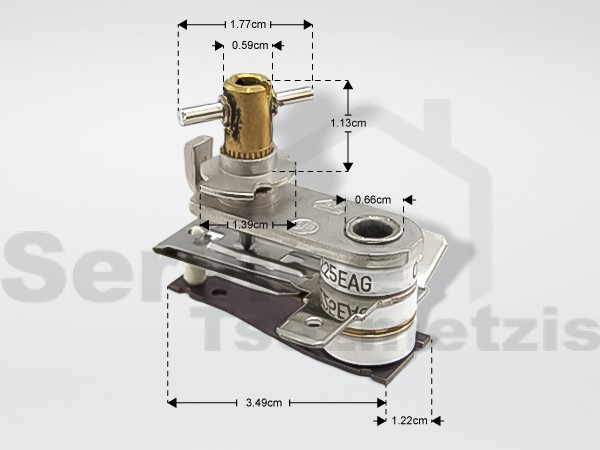 Gallery image 1 of ΘΕΡΜΟΣΤΑΤΗΣ ΦΡΙΤΕΖΑΣ DELONGHI 149°C 5225103400