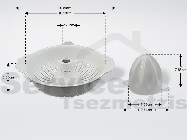 Gallery image 1 of ΚΩΝΟΣ ΚΑΙ ΣΙΤΑ ΛΕΜΟΝΟΣΤΥΦΤΗ KENWOOD KW706989