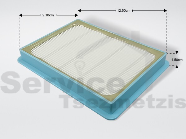 Gallery image 2 of ΦΙΛΤΡΟ ΣΚΟΥΠΑΣ HEPA PHILIPS ORIGINAL ASPIRAPOLVERE 432200494411