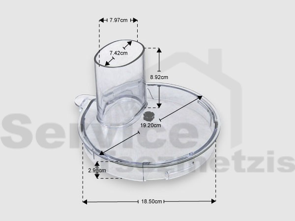 Gallery image 1 of ΓΝΗΣΙΟ ΚΑΠΑΚΙ ΜΕΓΑΛΟΥ ΚΑΔΟΥ ΜΠΛΕΝΤΕΡ  DELONGHI KENWOOD AS00000715