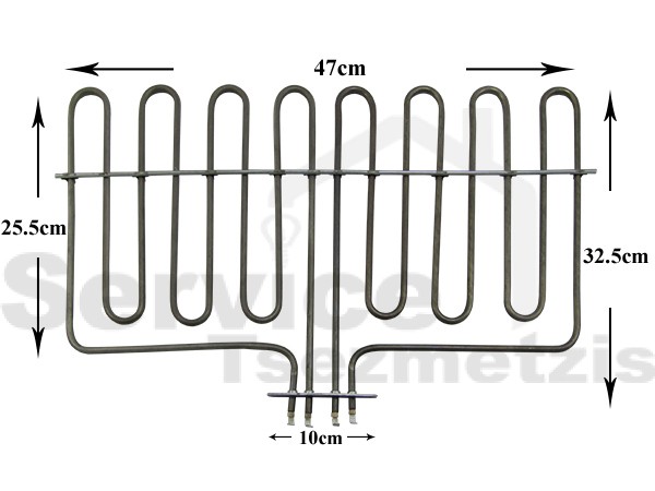 Gallery image 1 of ΑΝΤΙΣΤΑΣΗ ΨΗΣΤΙΕΡΑΣ ΘΑΥΜΑ ΙΙ ΜΕ ΝΤΙΖΑ 50CM 2800W