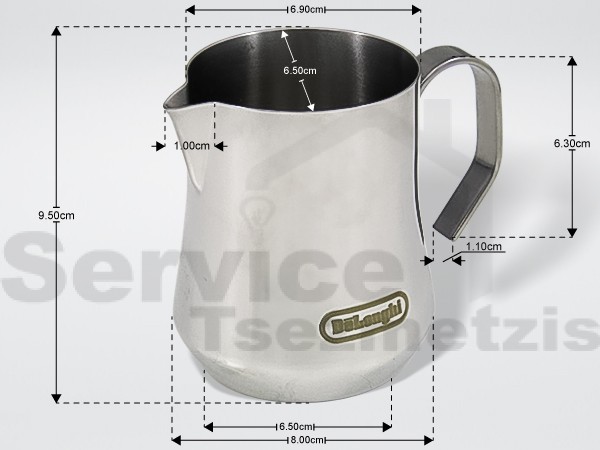 Gallery image 1 of ΓΑΛΑΤΙΕΡΑ ΚΑΦΕΤΙΕΡΑΣ DELONGHI 350ml 5513282201