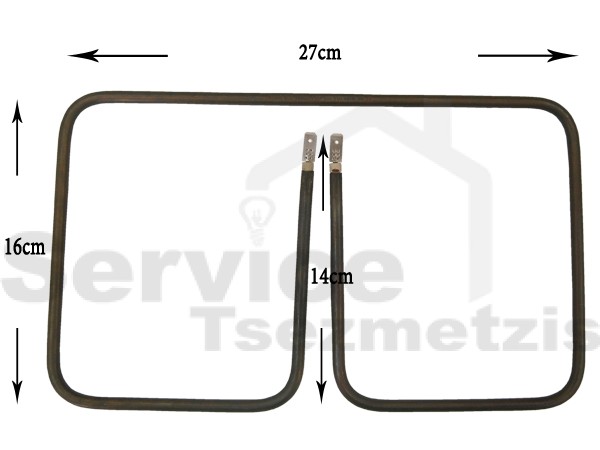 Gallery image 1 of ΑΝΤΙΣΤΑΣΗ ΤΟΣΤΙΕΡΑΣ KENWOOD PHILIPS 1000W 110V KW717112