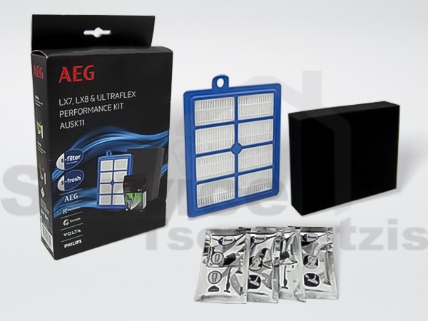 Gallery image 1 of ΓΝΗΣΙΟ ΦΙΛΤΡΟ HEPA & ΣΦΟΥΓΓΑΡΙ SET ΜΕ ΑΡΩΜΑΤΙΚΑ ΣΚΟΥΠΑΣ AEG ELECTROLUX PHILIPS  9001677401