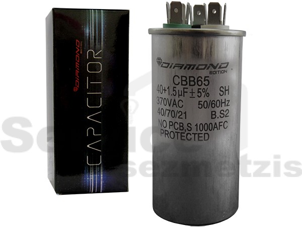 Gallery image 1 of ΠΥΚΝΩΤΗΣ ΚΛΙΜΑΤΙΣΤΙΚΟY 40+1.5MF 370V