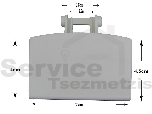 Gallery image 1 of ΚΛΕΙΣΤΡΟ ΠΛΥΝΤΗΡΙΟΥ ΡΟΥΧΩΝ ZANUSSI 1246047003