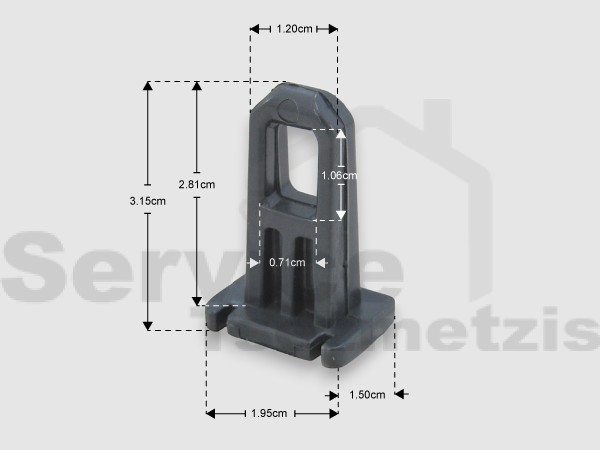 Gallery image 1 of ΓΝΗΣΙΟ ΑΓΚΙΣΤΡΟ ΣΤΕΓΝΩΤΗΡΙΟΥ VESTEL DAEWOO SHARP 42161609