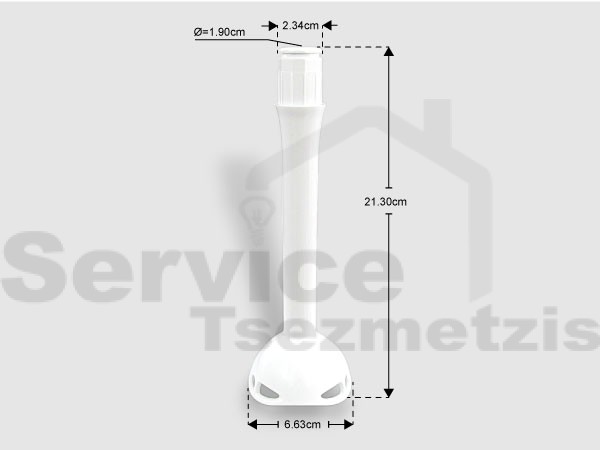 Gallery image 1 of ΓΝΗΣΙΟ ΜΑΧΑΙΡΙ ΡΑΒΔΟΜΠΛΕΝΤΕΡ BOSCH SIEMENS 657242