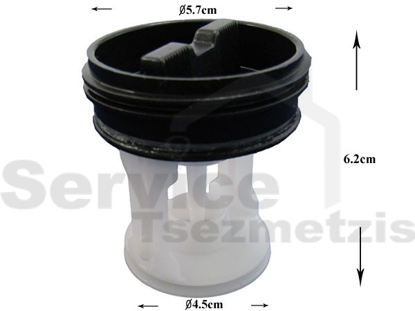 Gallery image 1 of ΦΙΛΤΡΟ ΠΛΥΝΤΗΡΙΟΥ ΡΟΥΧΩΝ WHIRLPOOL 481248058406