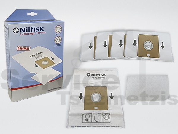 Gallery image 1 of ΣΑΚΟΥΛΑ ΣΚΟΥΠΑΣ SAMSUNG NILFISK ORIGINAL 5 TEMAXIA 30050002