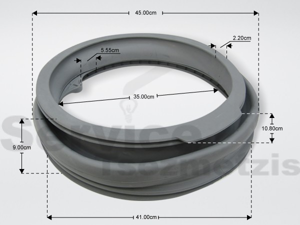 Gallery image 1 of ΛΑΣΤΙΧΟ ΠΟΡΤΑΣ ΠΛΥΝΤΗΡΙΟΥ ΡΟΥΧΩΝ  ZANUSSI ELECTROLUX 140004670042