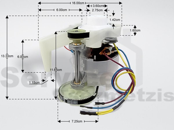 Gallery image 1 of ΜΟΤΕΡ ΜΙΞΕΡ KENWOOD 400W 230V KW715752
