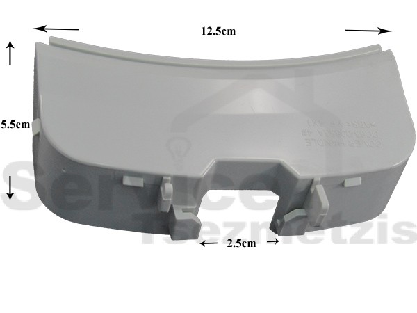 Gallery image 1 of ΥΠΟΔΟΧΗ ΚΛΕΙΣΤΡΟΥ ΠΛΥΝΤΗΡΙΟY ΡΟΥΧΩΝ SAMSUNG ΓΚΡΙ DC63-00853A