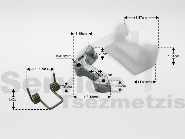 Gallery image 1 of ΚΛΕΙΣΤΡΟ ΠΛΥΝΤΗΡΙΟΥ ΡΟΥΧΩΝ SIEMENS 00634207