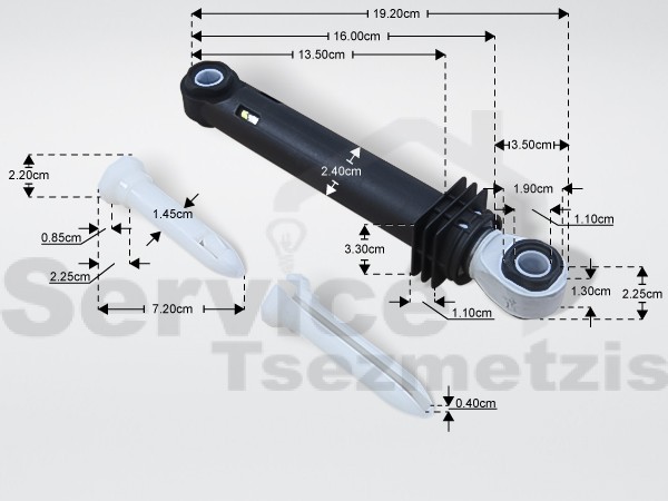 Gallery image 1 of ΑΜΟΡΤΙΣΕΡ ΠΛΥΝΤΗΡΙΟΥ ΡΟΥΧΩΝ LG 40N 383EER3001U