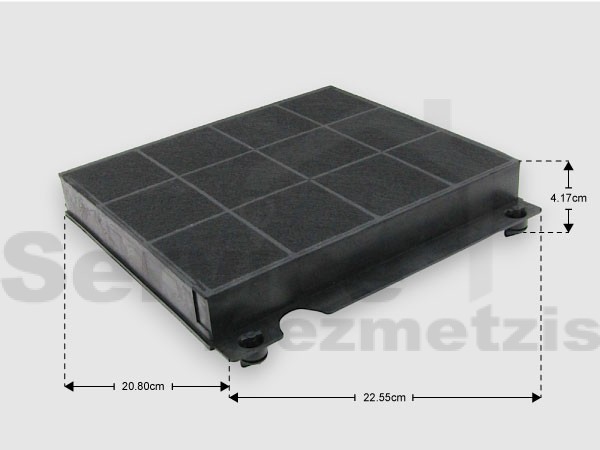 Gallery image 1 of ΦΙΛΤΡΟ ΑΠΟΡΡΟΦΗΤΗΡΑ ΑΝΘΡΑΚΑ ARISTON CANDY AEG ELECTROLUX ELICA