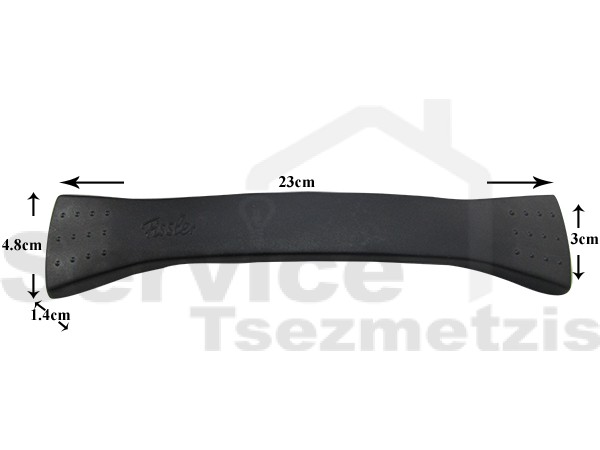 Gallery image 2 of ΛΑΒΗ ΚΑΠΑΚΙΟΥ FISSLER 20CM ΜΑΥΡΗ MAGIC LINE 2011220690.1