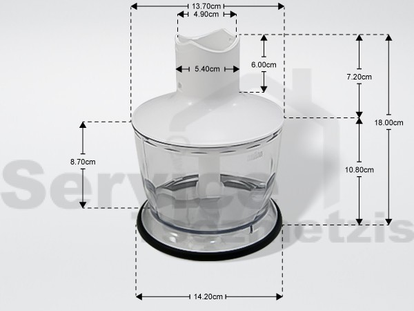 Gallery image 1 of ΚΑΔΟΣ ΠΛΑΣΤΙΚΟΣ ΡΑΒΔΟΜΠΛΕΝΤΕΡ BRAUN ΣΕΤ AX22110003