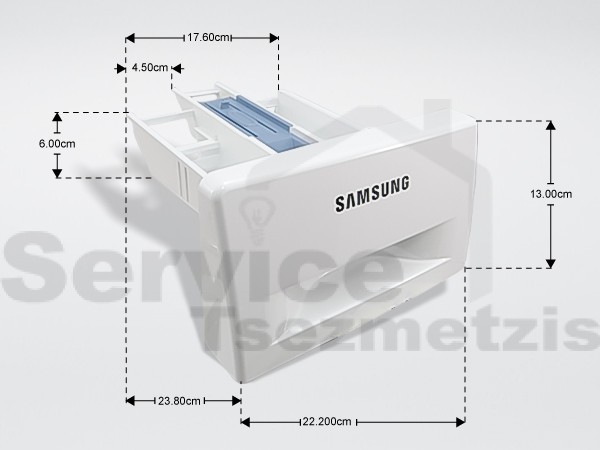 Gallery image 1 of ΣΑΠΟΥΝΟΘΗΚΗ ΠΛΥΝΤΗΡΙΟΥ ΡΟΥΧΩΝ SAMSUNG DC97-17310B