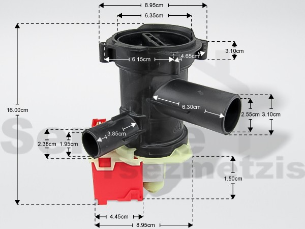 Gallery image 1 of ΑΝΤΛΙΑ ΠΛΥΝΤΗΡΙΟY ΡΟΥΧΩΝ  SIEMENS BOSCH 00144192