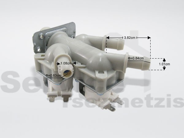 Gallery image 2 of ΒΑΛΒΙΔΑ ΠΛΥΝΤΗΡΙΟΥ ΡΟΥΧΩΝ  ΙII ΕΥΘΕΙΑ LG 5221ER1003P