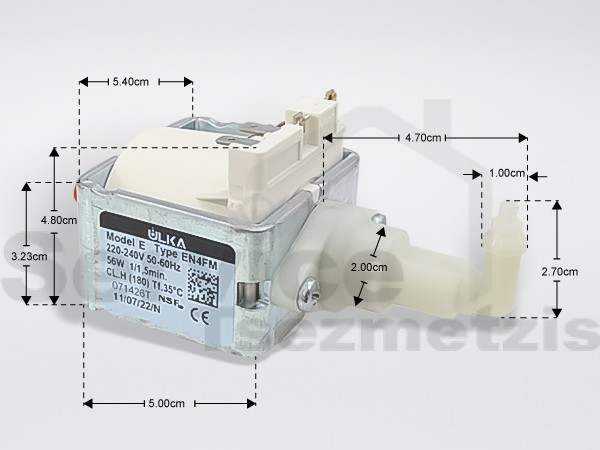 Gallery image 1 of ΑΝΤΛΙΑ ΚΑΦΕΤΙΕΡΑΣ KRUPS DELONGHI 56W 220V MS-623624