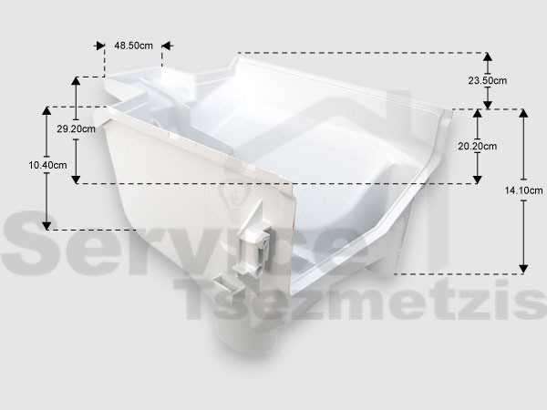 Gallery image 1 of ΓΝΗΣΙΟ ΚΑΤΩ ΜΕΡΟΣ ΣΑΠΟΥΝΟΘΗΚΗΣ ΠΛΥΝΤΗΡΙΟΥ ΡΟΥΧΩΝ BOSCH SIEMENS PITSOS 11011877