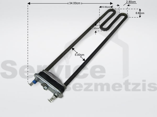 Gallery image 1 of ΑΝΤΙΣΤΑΣΗ ΠΛΥΝΤΗΡΙΟΥ ΡΟΥΧΩΝ 1900W ARCELIK 2703370100