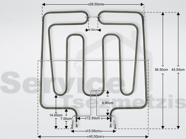 Gallery image 1 of ΑΝΤΙΣΤΑΣΗ ΚΟΥΖΙΝΑΣ ΚΑΤΩ SIEMENS 1300W 00776217