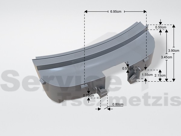 Gallery image 2 of ΚΛΕΙΣΤΡΟ ΠΛΥΝΤΗΡΙΟY ΡΟΥΧΩΝ SAMSUNG DC63-01384A