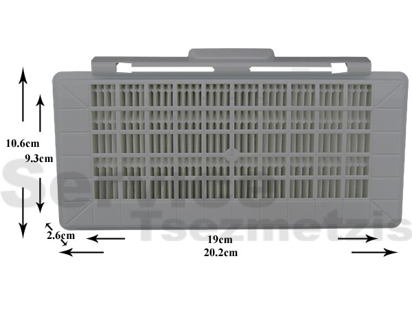 Gallery image 1 of ΦΙΛΤΡΟ ΣΚΟΥΠΑΣ HEPA BOSCH SIEMENS 17004585