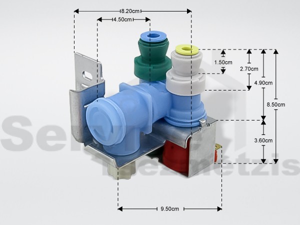 Gallery image 1 of ΒΑΛΒΙΔΑ ΨΥΓΕΙΟΥ WHIRLPOOL GENERAL ELECTRIC 110V 481201230429