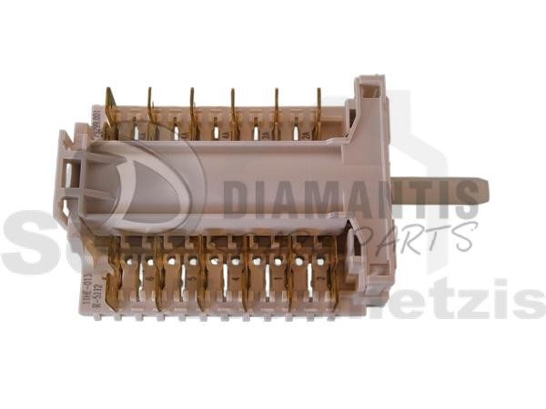Gallery image 1 of ΔΙΑΚΟΠΤΗΣ ΕΠΙΛΟΓΗΣ ΦΟΥΡΝΟΥ SIEMENS 6 ΘΕΣΕΩΝ 6+6 ΕΠΑΦΕΣ 00173809
