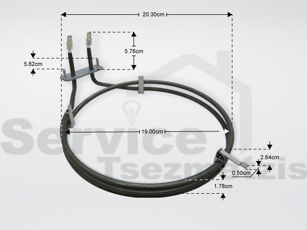 Gallery image 1 of ΑΝΤΙΣΤΑΣΗ ΚΟΥΖΙΝΑΣ ΑΕΡΟΘΕΡΜΗ GORENJE 2200W/230V 379201