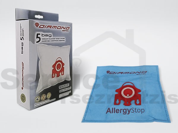 Gallery image 2 of ΣΑΚΟΥΛΑ ΣΚΟΥΠΑΣ MIELE FJM ALLERGY STOP SET 5 ΤΕΜ + 2 ΦΙΛΤΡΑ