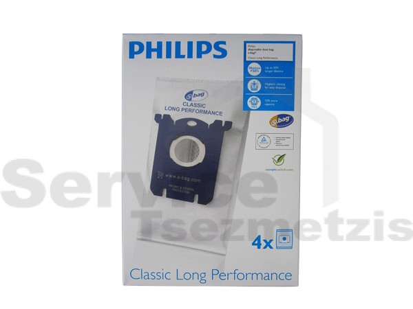 Gallery image 1 of ΣΑΚΟΥΛΑ ΣΚΟΥΠΑΣ PHILIPS S BAG ORIGINAL SET 4 ΤΕΜ