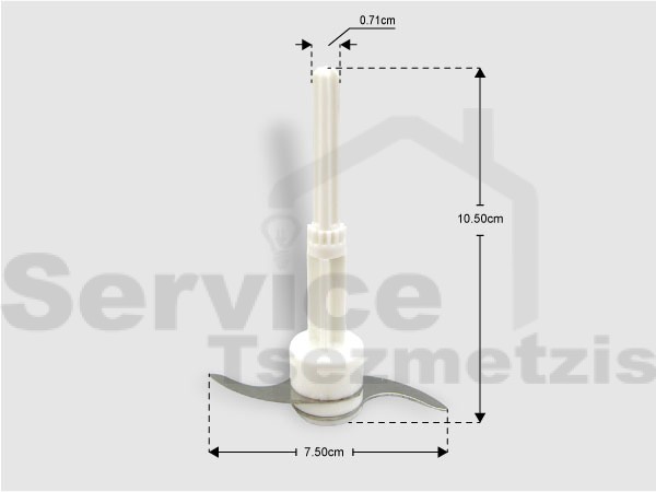 Gallery image 1 of ΜΑΧΑΙΡΙ MULTI MOULINEX 095 MOULINETTE  5828083