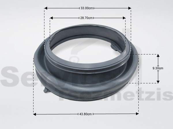 Gallery image 1 of ΛΑΣΤΙΧΟ ΠΟΡΤΑΣ ΠΛΥΝΤΗΡΙΟΥ ΡΟΥΧΩΝ HISENSE HK1913551