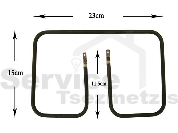 Gallery image 1 of ΑΝΤΙΣΤΑΣΗ ΤΟΣΤΙΕΡΑΣ DELONGHI 230X150 110V 800W