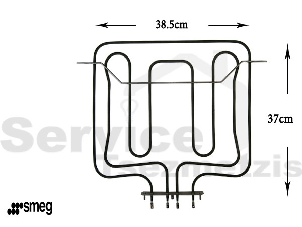 Gallery image 1 of ΑΝΤΙΣΤΑΣΗ ΚΟΥΖΙΝΑΣ ΑΝΩ SMEG 1645+730W 806890278